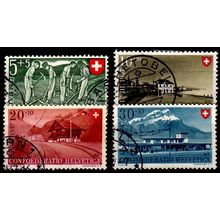 SCHWEIZ SWITZERLAND [1947] MiNr 0480-83 ( O/used ) [03] Pro Patria