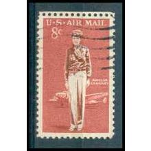 Used C68 8c Amelia Earhart Fine WA0836