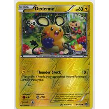 Pokemon XY BREAKThrough #057/162 Dedenne Rev Holo