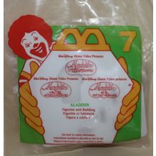 1996 McDonalds Disney's Aladdin #7 Aladdin Mint in Package