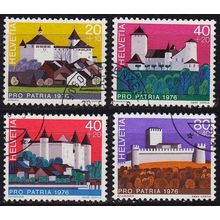 SCHWEIZ SWITZERLAND [1976] MiNr 1075-78 ( O/used ) Architektur