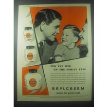 1954 Brylcreem Hairdressing Ad - For the men on the family tree