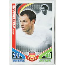 2010 Topps Match Attax World Cup Trading Card - Germany, Heiko Westermann