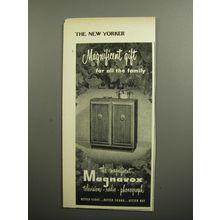 1951 Magnavox Television - Radio - Phonograph Ad - Magnificent gift for all