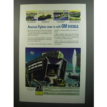 1944 GM Diesel Engines Advertisement - LCM, LCI, LCT and LCV Vehicles