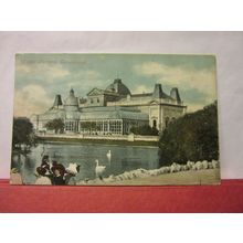 WINTER GARDENS, SUNDERLAND, County Durham unused antique postcard Valentine =