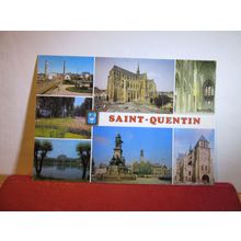 QSL card SAINT-QUENTIN, FRANCE dated 1990 =
