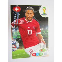 Ricardo Rodriguez - Switzerland 2014 Panini Adrenalyn XL Brazil World Cup (ef1)