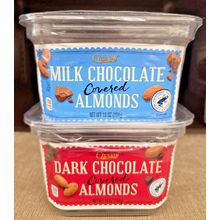 Choceur Dark & Milk Chocolate Covered Almonds Bundle 10oz 284g