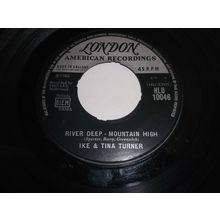 IKE & TINA TURNER - RIVER DEEP - MOUNTAIN HIGH (1966) 7" SINGLE