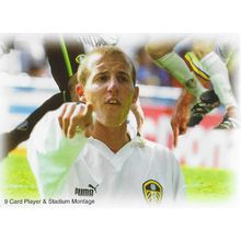 Futera's Leeds Utd 1999 Fans' Selection: Player & Stadium Montage, No. 81 - Left