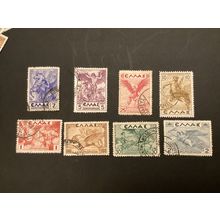 ICOLLECTZONE Greece C22-28, C30 VF used Airmails