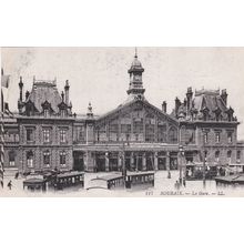 ED115 ROUBAIX -LA GARE. LL PRINTED POSTCARD