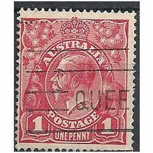 Australia 1914 SG21 1d Carmine-Red Good Used ..