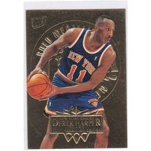 1995-96 Ultra Basketball Derek Harper-Gold Medallion