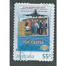 AUS 2008 55c (S/A) 'FAVOURITE FILMS -THE CASTLE' FINE USED (EBID37-188)