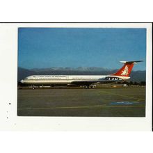 Aviation LINHAS AEREAS DE MOCAMBIQUE IL 62M Postcard by Editions P.I. (677)