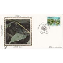 Agrion Virgo Insect Postcard Benham First Day Cover