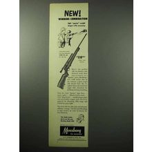 1956 Mossberg 140K Rifle Ad - New Winning Combination