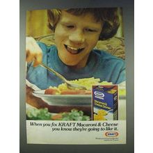 1978 Kraft Macaroni & Cheese Dinner Ad - When You Fix