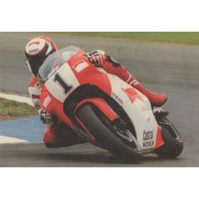 Wayne Rainey American Motorcycle Grand Prix Champion Postcard