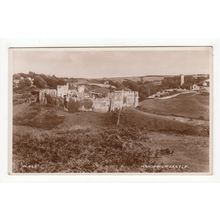 Manorbier Castle Postcard RP Pembrokeshire W968