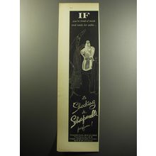 1957 Shocking de Schiaparelli Perfume Ad - If you're tired of mink