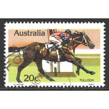 AUSTRALIA 1978: RACEHORSE LEGENDS - 20c TULLOCH USED (G6)