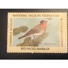 ICOLLECTZONE US National Wildlife Federation Redhead Warbler VF NH