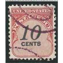 US POSTAGE DUE STAMP 10 cent (J97) 1959 used