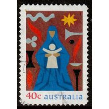 Australia 1999 Christmas 40c Used P&S Stamp