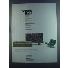 1982 Saporiti Italia Ad - Sofa Confidential, Armchair