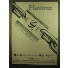 1982 MS Cigarettes Ad