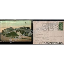 CT New London Postcard The Pavilion Ocean Beach ct_box4~1781
