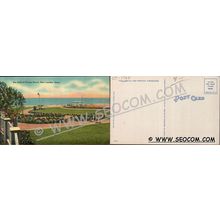 CT New London Postcard The Park At Ocean Beach ct_box4~1764