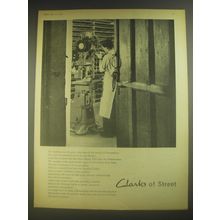 1958 Clarks Shoes Ad - Clarks of Street