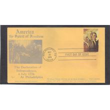 FDC Falkon 1687a 18c Independence Hall (Cachet-U/A) CV42304