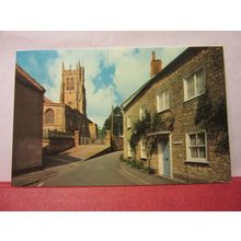 BEAMINSTER CHURCH, DORSET unused postcard Colourmaster =