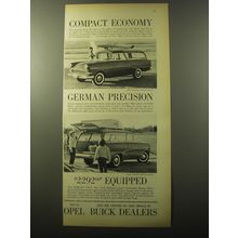 1960 Opel Caravan Station Wagon Advertisement - Compact Economy