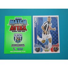 305. Simon Cox - West Brom - Match Attax 2010/11 Football Card EF1