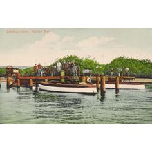 Boat Trip Salisbury Island Durban Old South Africa Postcard