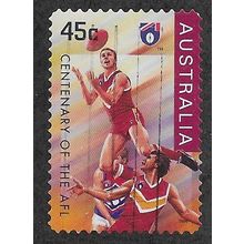 AUS 1996 45c(S/A) 'CENTENARY OF THE AFL' FINE USED (EBID63-092)