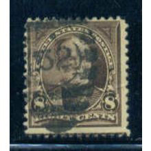 Used 272 8c William T. Sherman Barely Clears M03826