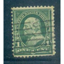 Used 279 1c Benjamin Franklin Average Plus M04376