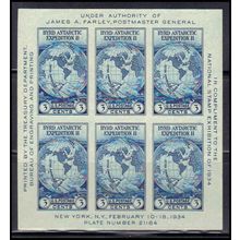 735 3c Byrd Expedition SS Very Fine MNH L01919