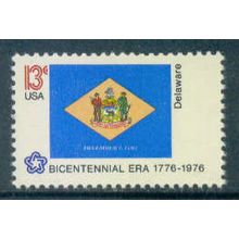 1633 13c Flag of Delaware Fine MNH KA4604 (11)