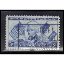 Used 1010 3c Marquis de Lafayette Very Fine KA7826