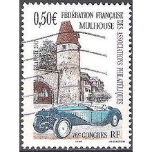 France 2003 Michel 3717 O Cote (2008) 1.00 € Mulhouse La Tour du Bolwerk Bugatti