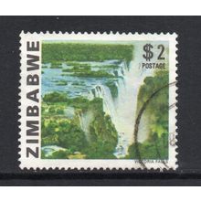 Zimbabwe - 1980 - $2 Victoria Falls (sg590) Used