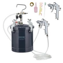 Spray Paint Pressure Pot Tank, 10L/2.5gal Air Paint Pressure Pot, 1.5mm+4mm ...